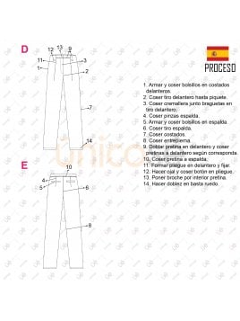 PANTALON RECTO MUJER 2113