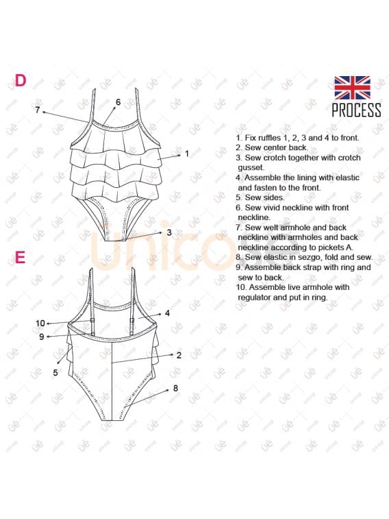 TRAJE DE BAÑO 1 PIEZA MUJER 2108