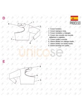 TOP ASIMETRICO MUJER 2104