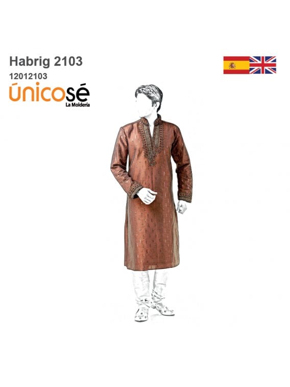 ABRIGO TUNICA HINDU HOMBRE 2103
