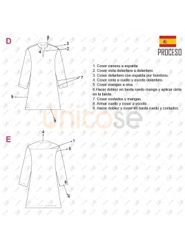 ABRIGO TUNICA HINDU HOMBRE 2103