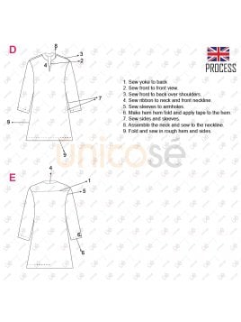 ABRIGO TUNICA HINDU HOMBRE 2103