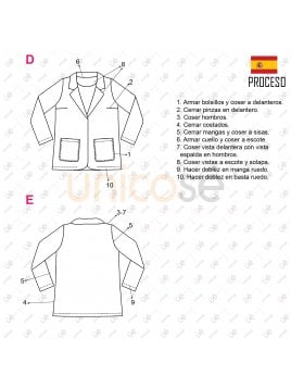 CHAQUETA BLAZER MUJER 2117