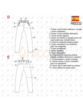 PANTALON PITILLO MUJER 2117