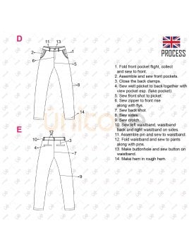 PANTALON PITILLO MUJER 2117