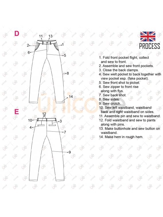 PANTALON PITILLO MUJER 2117