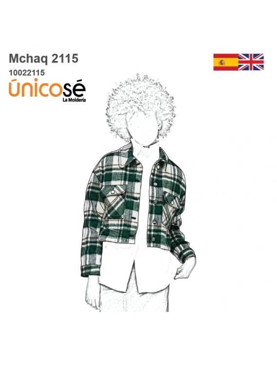 CHAQUETA SOBRECAMISA MUJER 2115