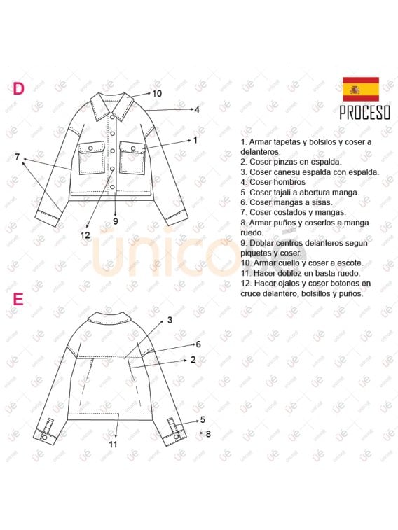 CHAQUETA SOBRECAMISA MUJER 2115