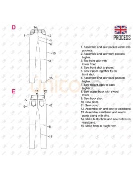 PANTALON JEANS MUJER 2114