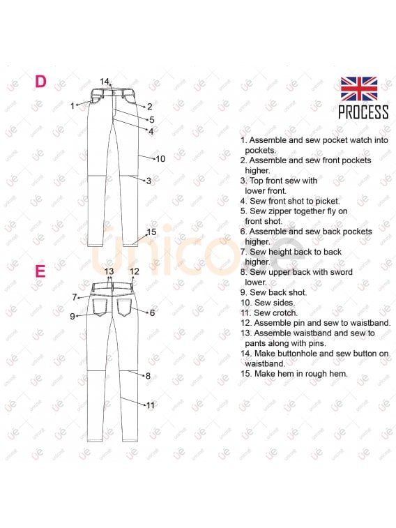 PANTALON JEANS MUJER 2114