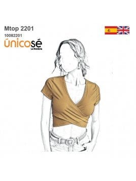 TOP CRUZADO MUJER 2201