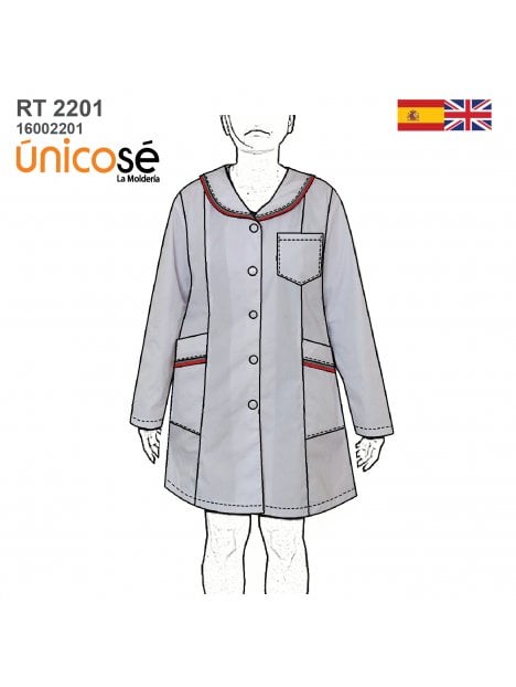 DELANTAL PARVULARIA RT 2201