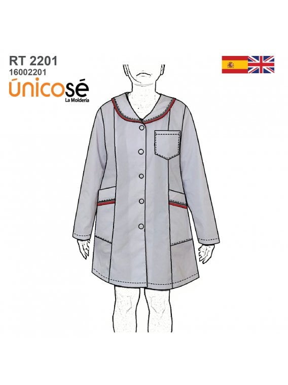 DELANTAL PARVULARIA RT 2201