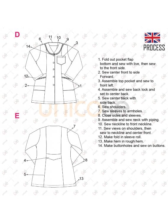 DELANTAL PARVULARIA RT 2201