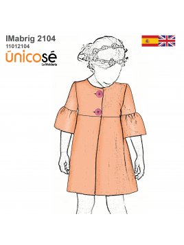 ABRIGO CAMPANA NIÑA 2104