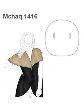 CHAQUETA TAPADO CIRCULAR MUJER 1416