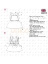 VESTIDO SOLERA NIÑA 2203