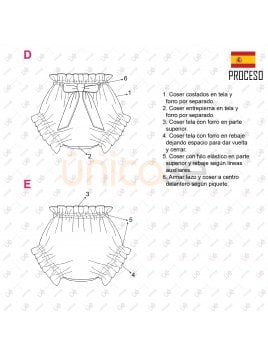 SHORT CUBRE PAÑAL BEBE 2201