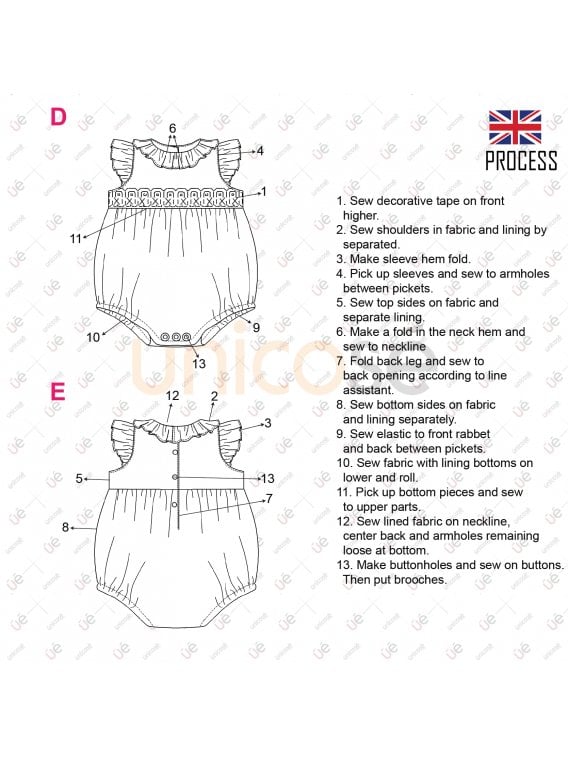 ENTERITO BOMBACHO BEBE 2201