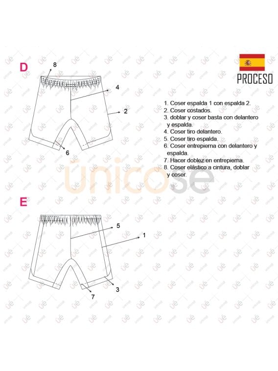 Patrones Pantalonetas De Futbol Para Hombres MOLDE DEPORTE SHORT