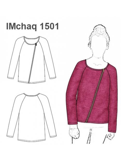 CHAQUETA CAMPERA RAGLAN NIÑA