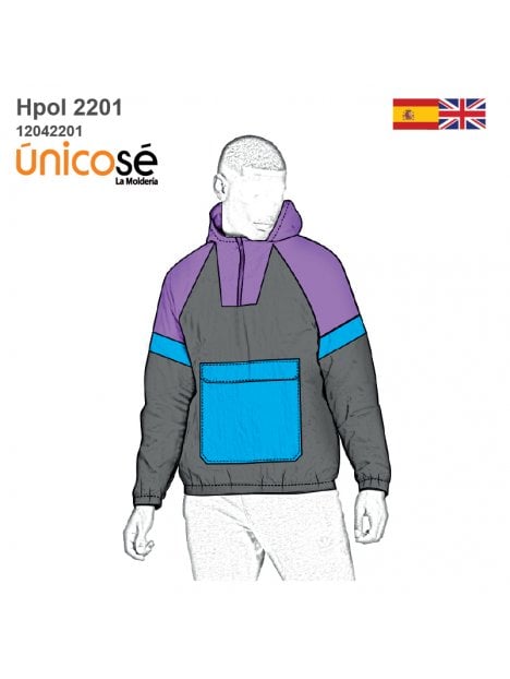 POLERON RAGLAN HOMBRE 2201