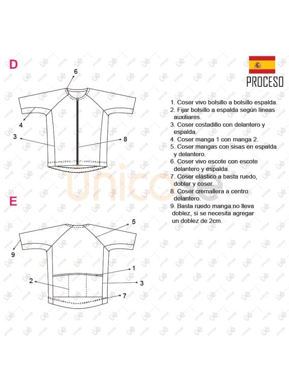 DEPORTE TRICOTA CICLISMO 2204