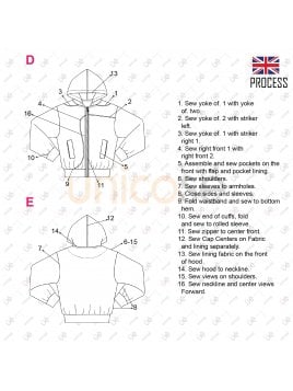 CHAQUETA CORTES ESCOLAR 2201