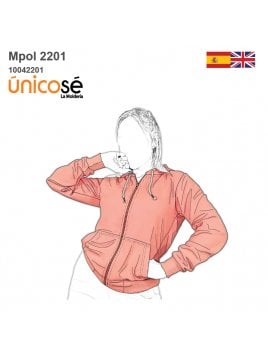 POLERON CANGURO MUJER 2201