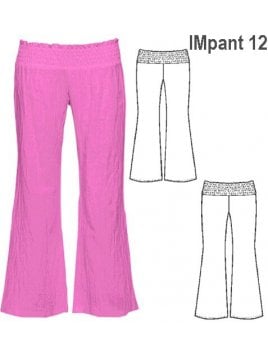 PANTALON PIERNA ANCHA NIÑA 0912