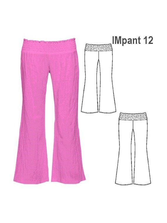 PANTALON PIERNA ANCHA NIÑA 0912