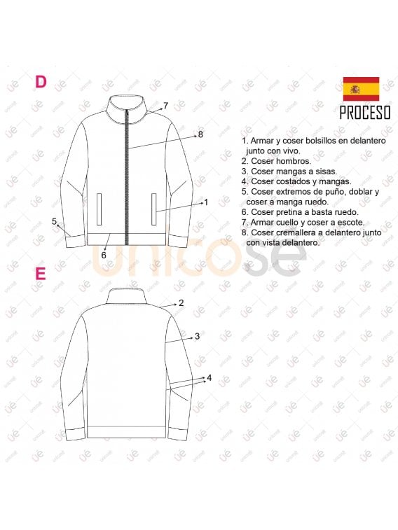 CHAQUETA BASICA ESCOLAR 2202