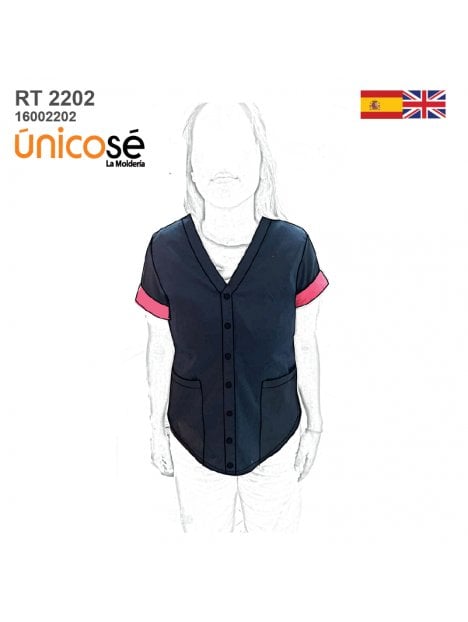 CHAQUETA SANITARIA MUJER 2202