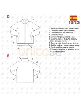 CHAQUETA BASICA ESCOLAR 2204