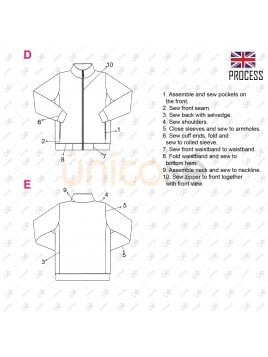 CHAQUETA BASICA ESCOLAR 2204