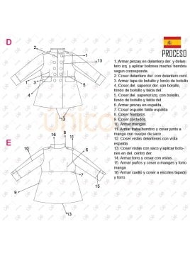 ABRIGO MILITAR NIÑA 2201