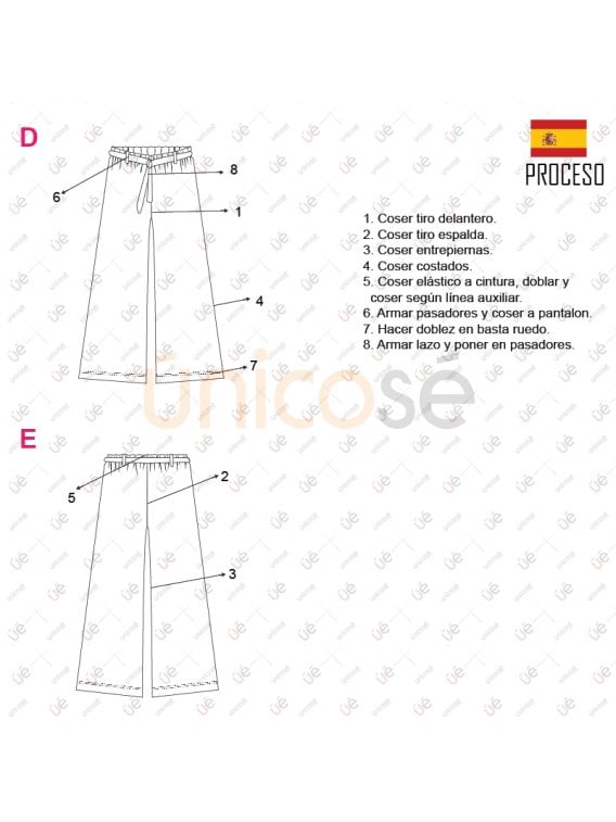 PANTALON BASICO MUJER 2201