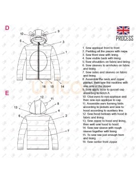 PARKA PANDA BEBE 2201
