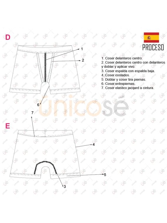 INTERIOR CALZON BOXER MUJER 2201
