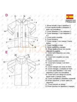 ABRIGO RECTO MUJER 2201