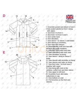 ABRIGO RECTO MUJER 2201