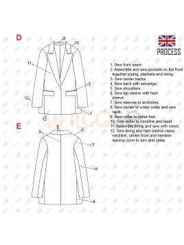 CHAQUETA BLAZER MUJER 2201