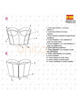 TOP CORSET MUJER 2203