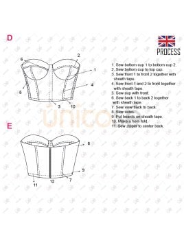 TOP CORSET MUJER 2203