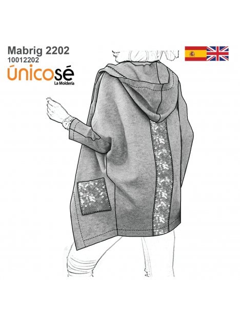 ABRIGO KIMONO MUJER 2202