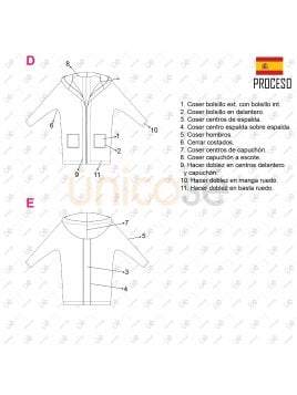 ABRIGO KIMONO MUJER 2202