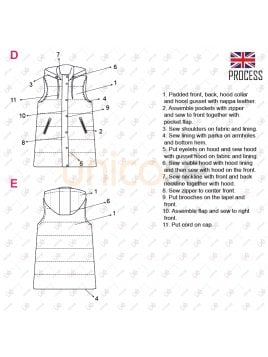 PARKA CHALECO MUJER 2201