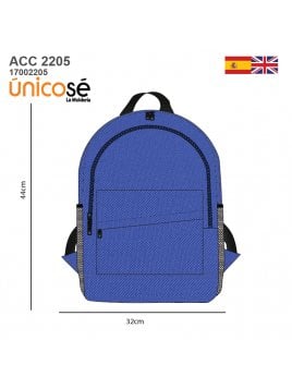MOCHILA CON BOLSILLO ACC 2205