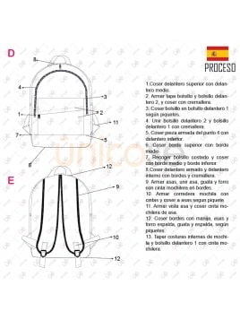 MOCHILA CON BOLSILLO ACC 2205
