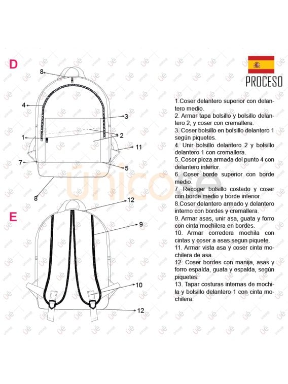 MOCHILA CON BOLSILLO ACC 2205